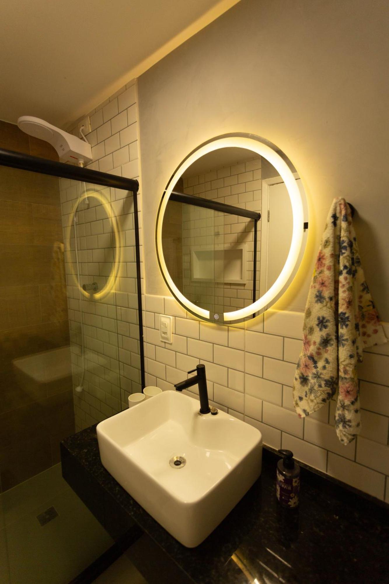 Apartamento 3 Quartos Com Vista Ao Mar, Rede E Estacionamento, Decoracao Regional *